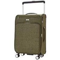 Rock Luggage Rocklite Dlx 8 Wheel Soft Unique Lightweight Medium Suitcase - Khaki