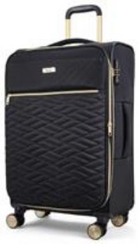 Rock Luggage Sloane Softshell 8 Wheel Expander With Tsa Lock Medium Suitcase