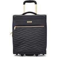 Rock Sloane Underseat Cabin Trolley Bag Easyjet Carry on Size 45x36x20 in Charcoal