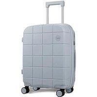 Rock Luggage Pixel 8 Wheel Hardshell Small Suitcase With Tsa Lock -Grey
