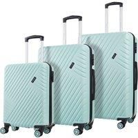 Rock Luggage Santiago Hardshell 8 Wheel 3 Pc Set