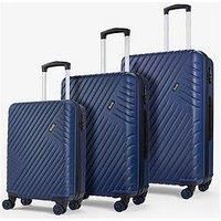 Rock Luggage Santiago Hardshell 8 Wheel 3 Pc Set