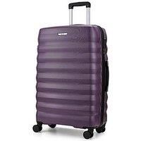 Rock Luggage Berlin 8 Wheel Hardshell Large Suitcase - Purple