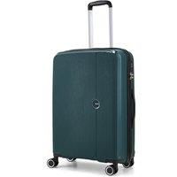 Rock Luggage Hudson 8 Wheel Pp Hardshell Medium Suitcase - Dark Green