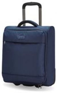 Rock Luggage Paris Underseat Cabin Suitcase, Small, Blue