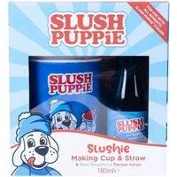 Slush Puppie Making Cup & Original Blueberry Syrup Set