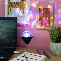 USB Disco Ball Light. Portable USB Disco Light Ideal Party Lights Novelty Lights