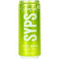 SYPS Lemon & Lime Fizzy Water 330ml