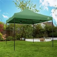 All Seasons 3m x 3m Garden Pop Up Gazebo with Side Panels