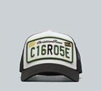 Christian Rose Private Plate Trucker Cap - Black - Size ONE SIZE