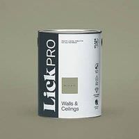LickPro Matt Green BS 12 B 21 Emulsion Paint 5Ltr (399JY)