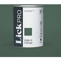 LickPro Eggshell Green BS 14 C 39 Emulsion Paint 5Ltr (371JY)