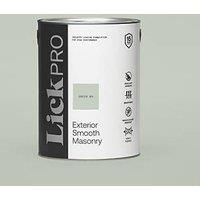 LickPro Smooth Masonry Paint Green 09 5Ltr (112FW)