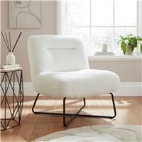 GFW Willow Fabric Accent Chair - Cream