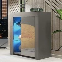 Sideboard TV Unit Modern Cabinet Cupboard TV Stand - Dark Grey