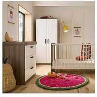 Cuddleco Enzo 3-Piece Nursery Furniture Set - Oak And White