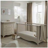 Cuddleco Clara 2 Piece Nursery Furniture Set- Cashmere/Ash