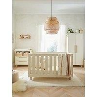 Cuddleco Harper 3-Piece Nursery Furniture Set - Cream & Ash