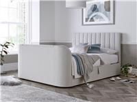 Smart TV Bed Sheldon Kingsize Ottoman TV Bed Frame - Natural