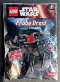 Lego Disney Star Wars Probe Droid Limited Edition Minifigure Foil Bag Set 911610