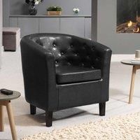 Artemis Home Lodi Tub Chair - Black