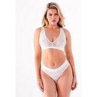 Lemonade The Diamond Lace Fuller Cup Bra - White
