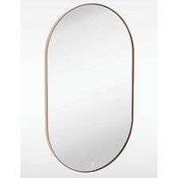 Sensio Nebula Brass Colour Changing LED Bathroom Mirror - 500 x 800mm