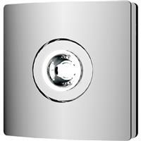 Sensio Remy Ceiling Ventilation Fan 100mm in Chrome ABS