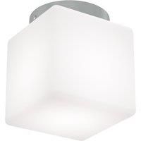 Sensio Mabelle Square Bathroom Ceiling Light - Chrome