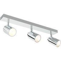 Sensio Tandy Chrome Bathroom Ceiling Light - 169mm