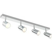 Sensio Tandy Chrome Bathroom Ceiling Light - 130mm