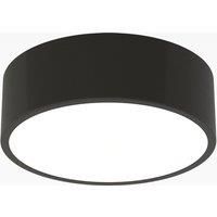 Sensio Zala Round Bathroom Ceiling Light - Black