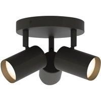Sensio Elios 3 Round Spotlight - Black