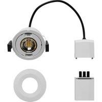 Sensio Otix TrioTone Slim Fire Rated Downlight with Quick Connector - Black, Chrome & White