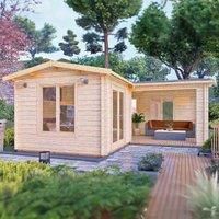 Shire Log Cabin 44 mm Suzy 18 G x 18 ft