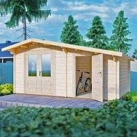 Shire Log Cabin 44 mm Deko 16 G x 10 ft