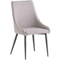 World Furniture 4 x Rimini Dining Chair - Grey Fabric