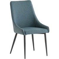 World Furniture 4 x Rimini Dining Chair - Teal/Grey
