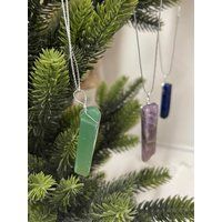 SVNX Crystal Christmas Tree Hanging Ornaments - 20 Pieces