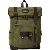 Khaki Waxed Cotton Bali Backpack