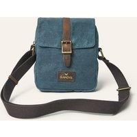 Gandys Teal Ipanema Waxed Cotton Classic Crossbody