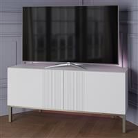 Frank Olsen Iona 2 Door Corner TV Unit - White