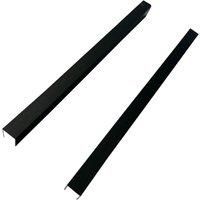 WBM Aluminium Dark Grey Base & Topper Rail Pack - 1750mm