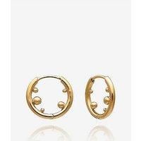 Rachel Jackson Stellar Orb Huggie Hoop Earrings