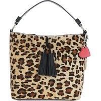 "Musette" Real Leather Hobo Bag