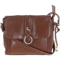 Vegetable Tanned Leather Cross Body Bag