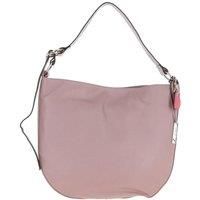 Shanta Long Handle Large Real Leather Tote Bag