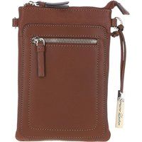 Ashwood Leather Women's Real Leather Crossbody Smart Phone Bag in Tan