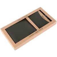 'Pilgrim' RFID Real Leather Gift Set