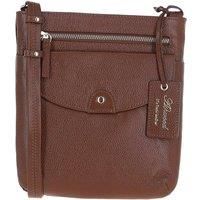 'Five CB' Real Leather Cross Body Bag